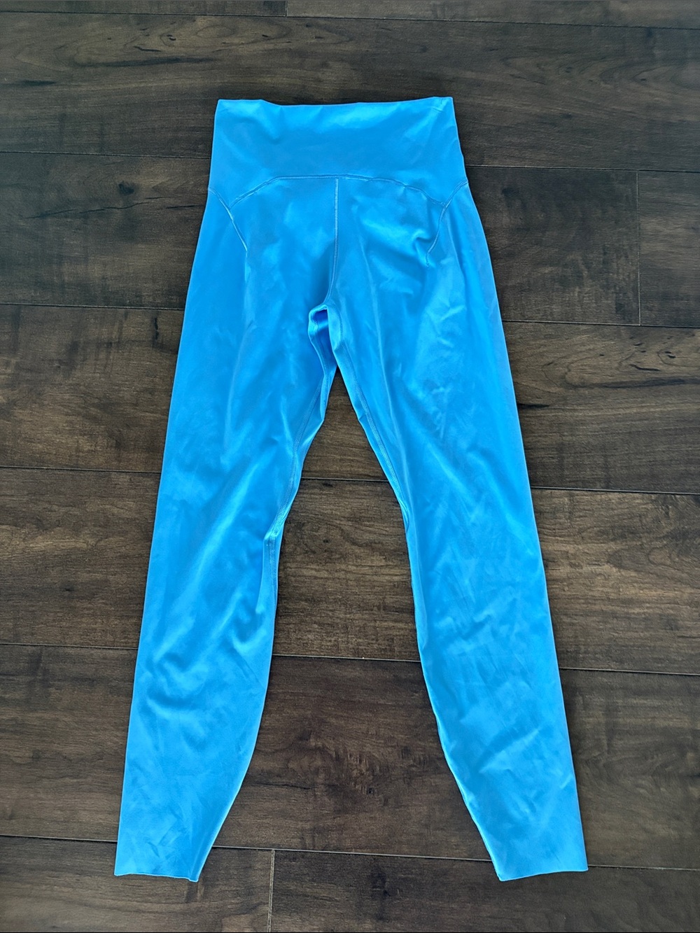 Light Blue High-Waist Leggings